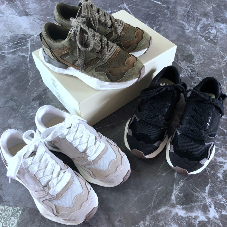 Daddy Shoes For Men With Thick Soles And Elevations