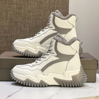 Fashion Big Cotton Shoes Plush Snow Boots For Women